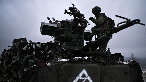 Пункт воздушного наблюдения 169-й мотострелковой бригады на Краснолиманском направлении - Sputnik Беларусь