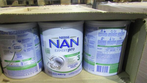 Детское питание, стоимость которого польский перевозчик занизил почти в 10 раз - Sputnik Беларусь