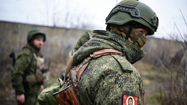 Пункт паветранага назірання атрада Барс-16 на Северскім напрамку СВА - Sputnik Беларусь