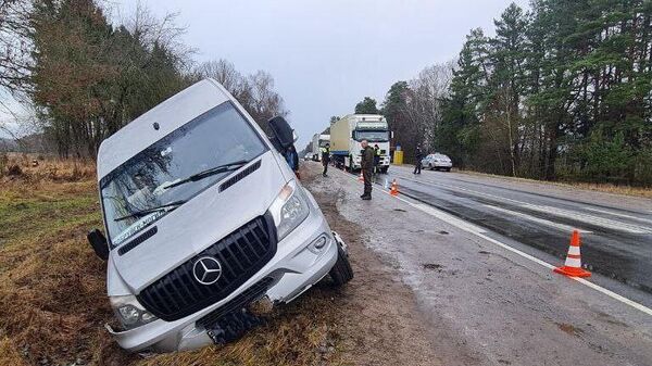 На месте ДТП - Sputnik Беларусь