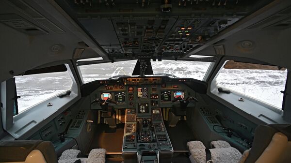 Кабина самолета, архивное фото - Sputnik Беларусь