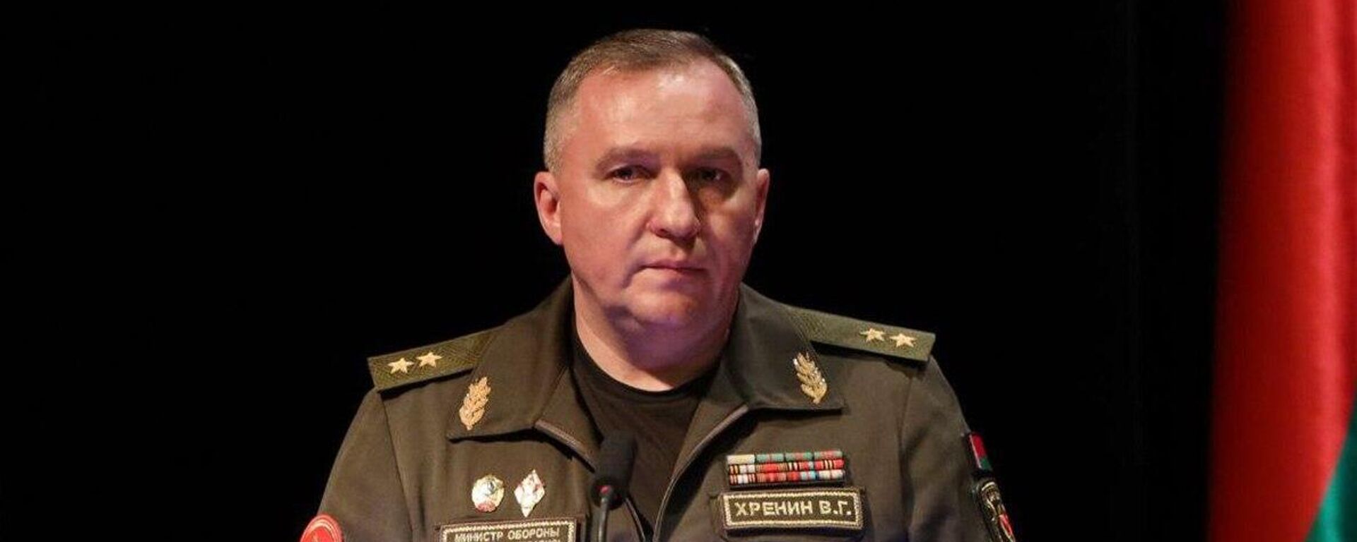Міністр абароны Беларусі Віктар Хрэнін - Sputnik Беларусь, 1920, 12.01.2026