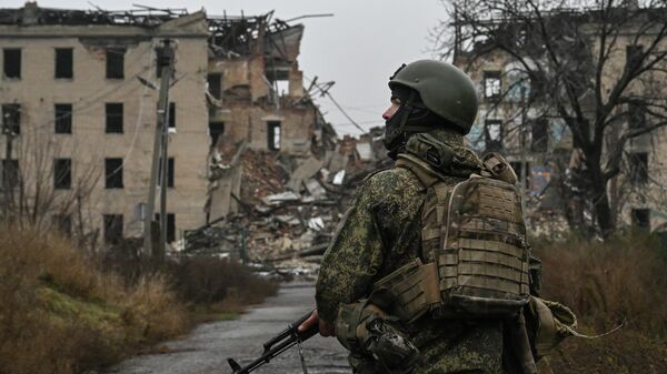 Освобожденный российскими войсками Красноармейск - Sputnik Беларусь