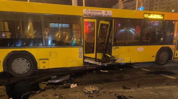 На месте ДТП - Sputnik Беларусь