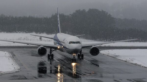 Снегопад нарушил авиасообщение в Японии (архивное фото) - Sputnik Беларусь