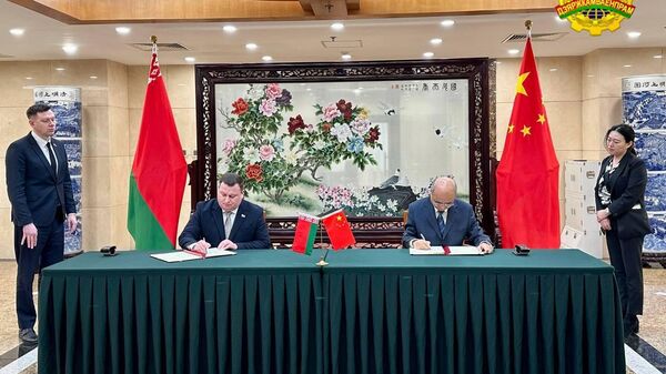 Подписание Меморандума о взаимопонимании Подписание Меморандума о взаимопонимании - Sputnik Беларусь