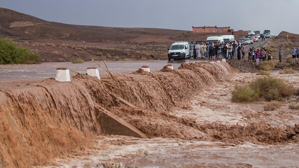 Наводнение в Марокко (архивное фото) - Sputnik Беларусь