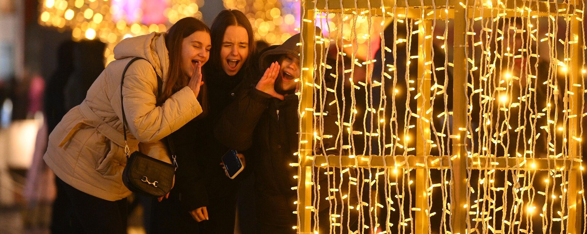 Святочная ілюмінацыя ў Мінску - Sputnik Беларусь, 1920, 18.12.2025