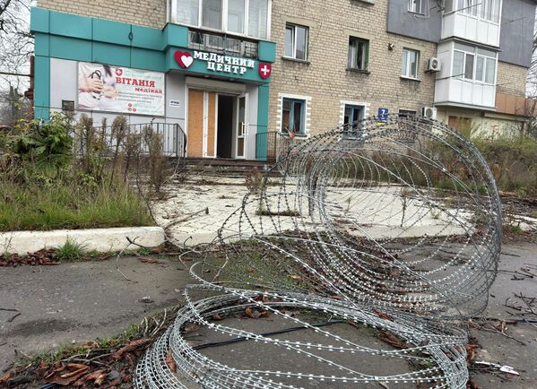 Освобожденный российскими военными Красноармейск в ДНР - Sputnik Беларусь