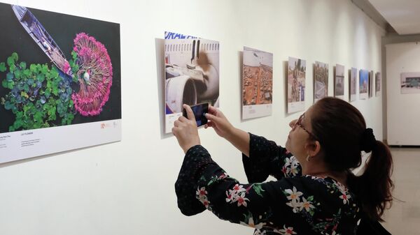 Открытие в Нью-Дели выставки Международного конкурса фотожурналистики имени А. Стенина - Sputnik Беларусь