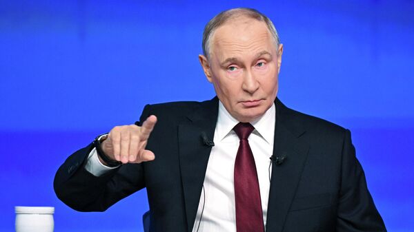 Вынікі года з Уладзімірам Пуціным - Sputnik Беларусь