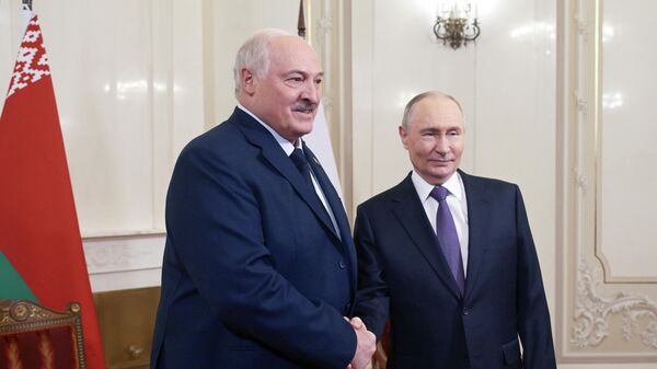 Александр Лукашенко и Владимир Путин - Sputnik Беларусь
