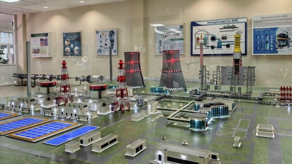 Макет БелАЭС - Sputnik Беларусь
