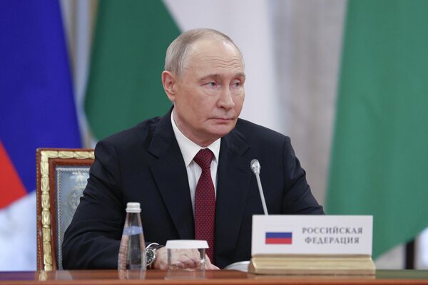 Президент РФ Владимир Путин принимает участие в неформальном саммите лидеров стран СНГ.. - Sputnik Беларусь