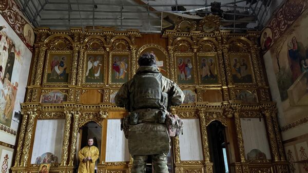 Освобожденный российскими войсками Красноармейск - Sputnik Беларусь