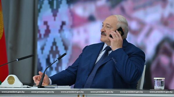 Президент Беларуси Александр Лукашенко - Sputnik Беларусь