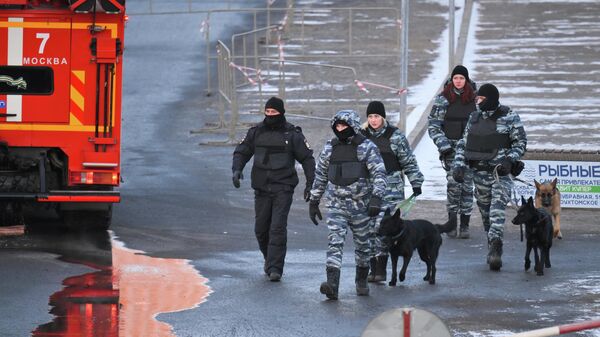 Расследаванне выбуху на вуліцы Ялецкай у Маскве - Sputnik Беларусь