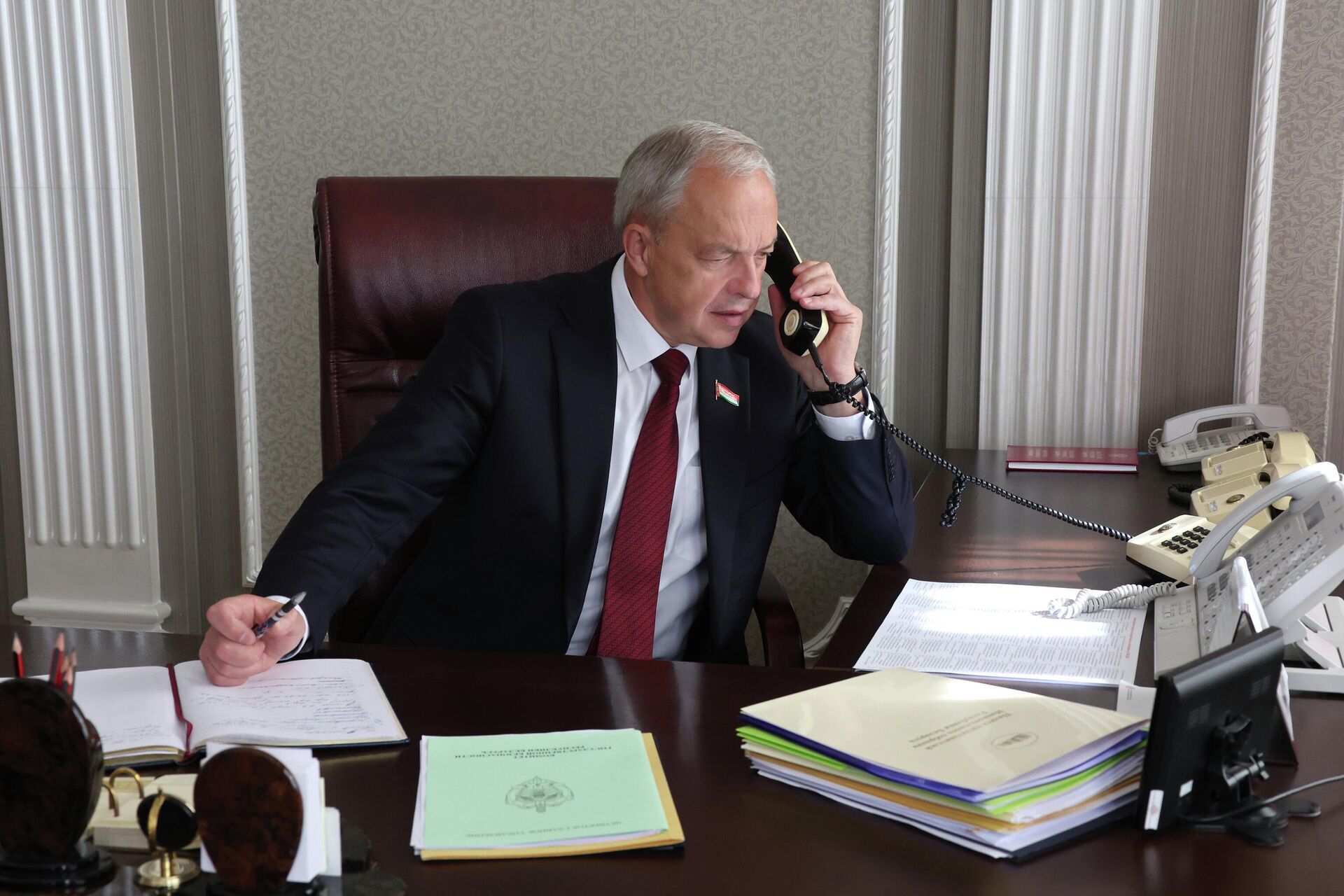 Председатель Палаты представителей Национального собрания Беларуси Игорь Сергеенко - Sputnik Беларусь, 1920, 24.12.2025