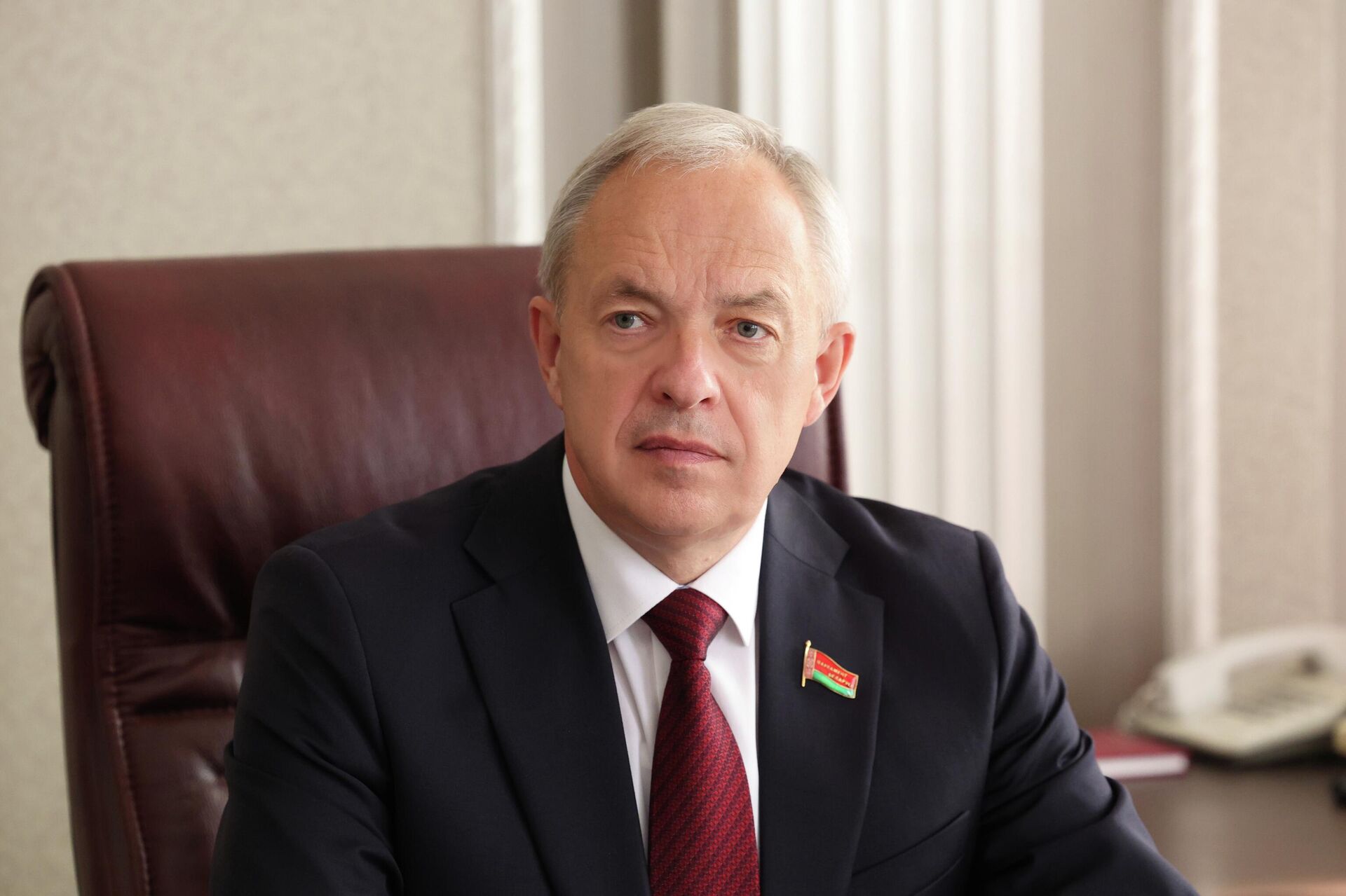 Председатель Палаты представителей Национального собрания Беларуси Игорь Сергеенко - Sputnik Беларусь, 1920, 24.12.2025