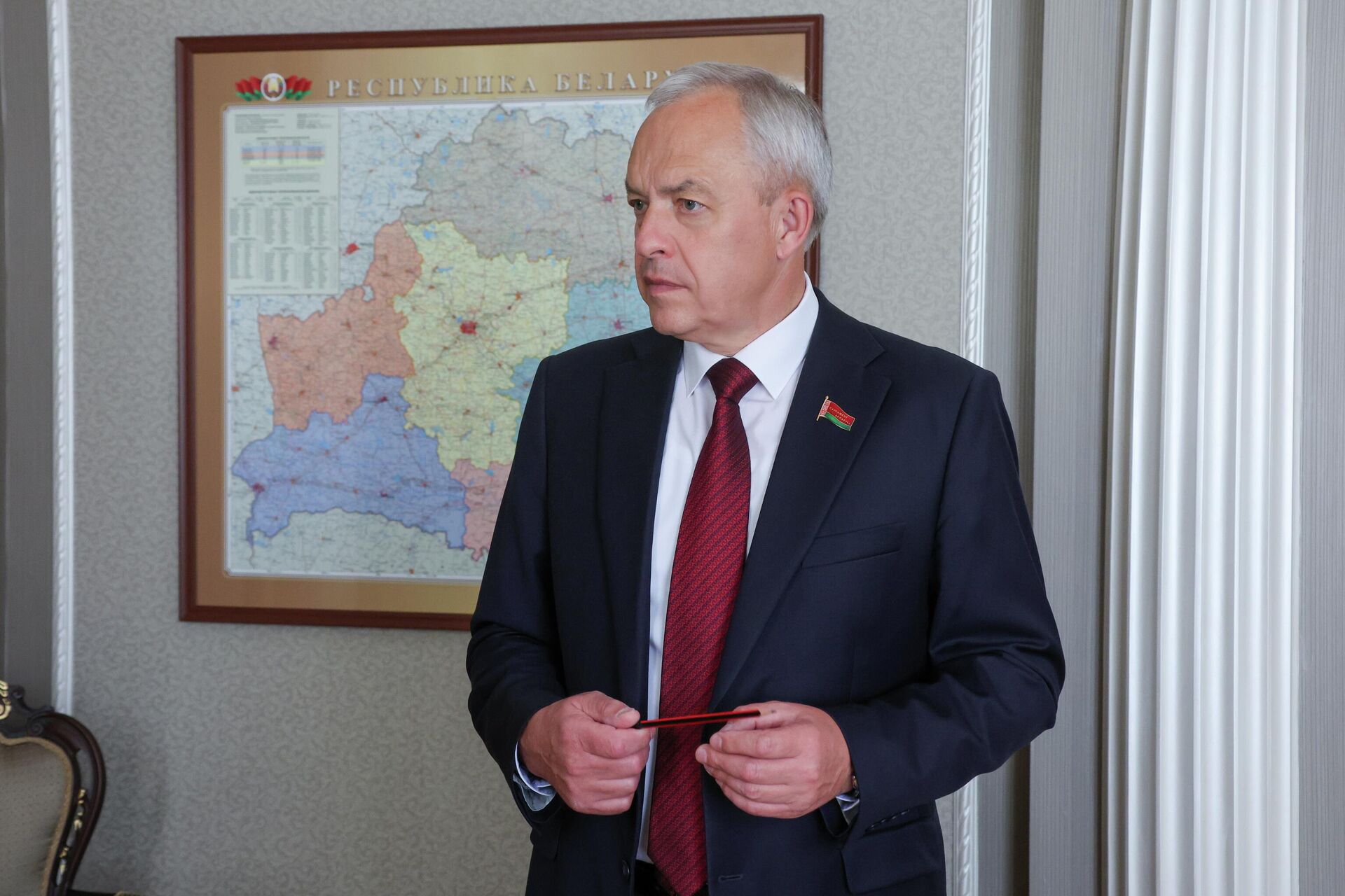 Председатель Палаты представителей Национального собрания Беларуси Игорь Сергеенко - Sputnik Беларусь, 1920, 24.12.2025