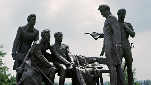 Памятник декабристам в городе Каменке Черкасской области Украины - Sputnik Беларусь