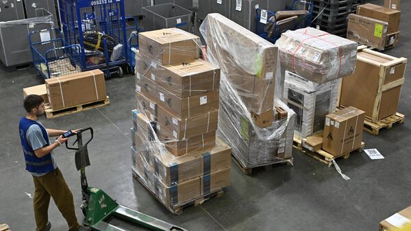 Логистический центр Почты России в Татарстане - Sputnik Беларусь