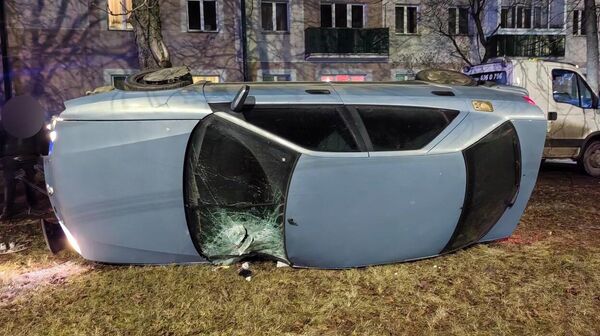 ДТП на улице Железнодорожной в Минске - Sputnik Беларусь