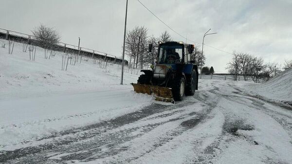 В Минской области из-за погоды увеличено количество техники на уборке снега - Sputnik Беларусь