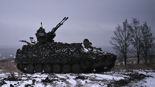 Пункт воздушного наблюдения 169-й мотострелковой бригады на Краснолиманском направлении СВО - Sputnik Беларусь