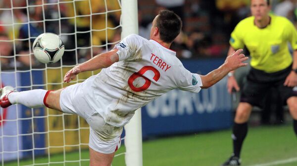 Футбол. ЕВРО - 2012. Матч сборных Англии и Украины - Sputnik Беларусь