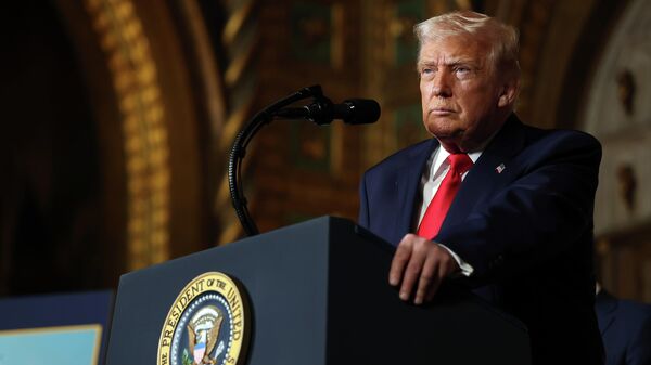 Президент США Дональд Трамп - Sputnik Беларусь