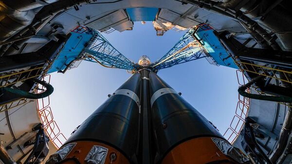 Вывоз ракеты Союз на стартовый комплекс космодрома Восточный - Sputnik Беларусь
