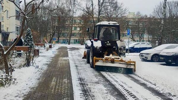 Уборка придомовых территорий - Sputnik Беларусь