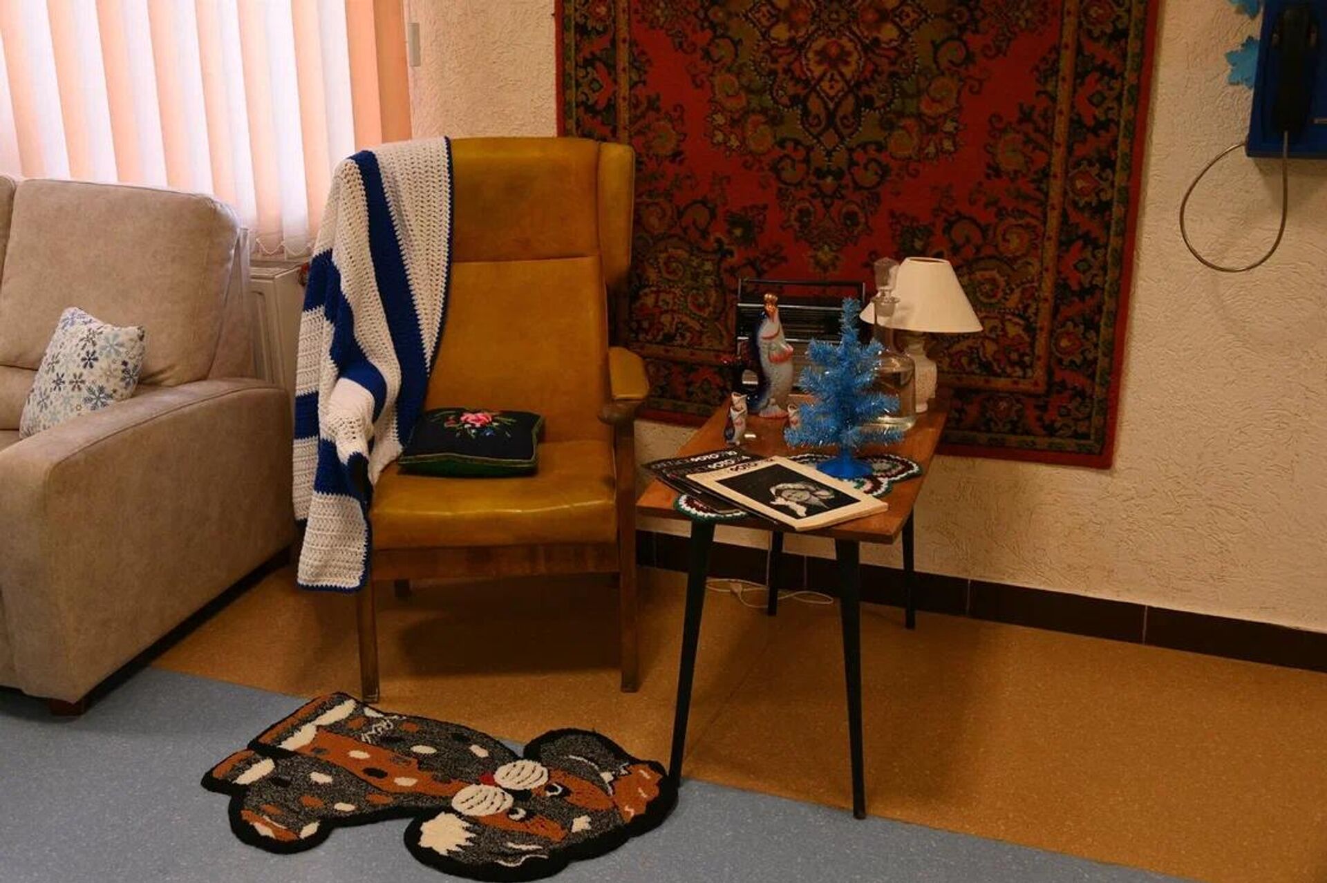 Ретро-уголок в Ивенецком детской социальном пансионате