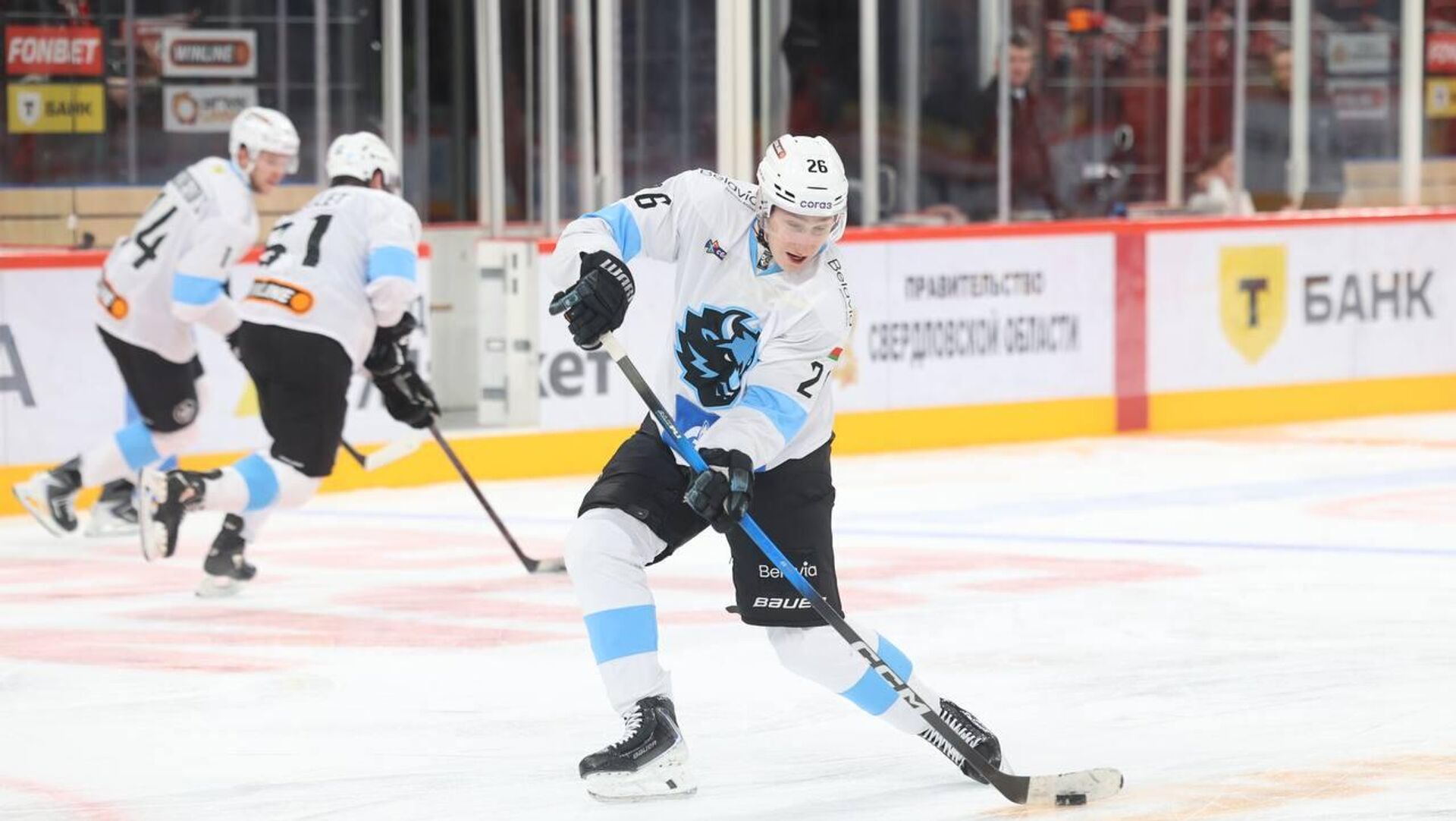 Минское «Динамо» выиграло последний матч года в КХЛ Минское «Динамо» выиграло последний матч года в КХЛ