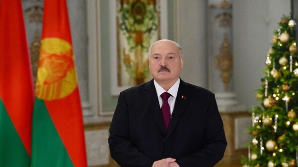 Новогоднее обращение президента Беларуси Александра Лукашенко - Sputnik Беларусь
