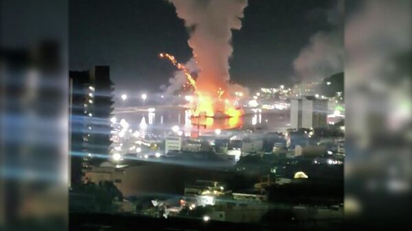 Абстаноўка ў сталіцы Венесуэлы падчас і пасля авіяўдараў ЗША – відэа - Sputnik Беларусь