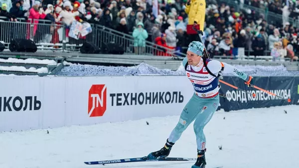 Команда Смольского взяла "бронзу" в смешанной эстафете Гонки чемпионов
