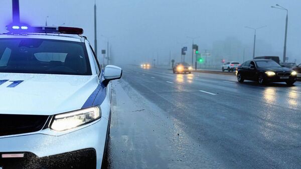 Инспекторы ГАИ на дороге - Sputnik Беларусь