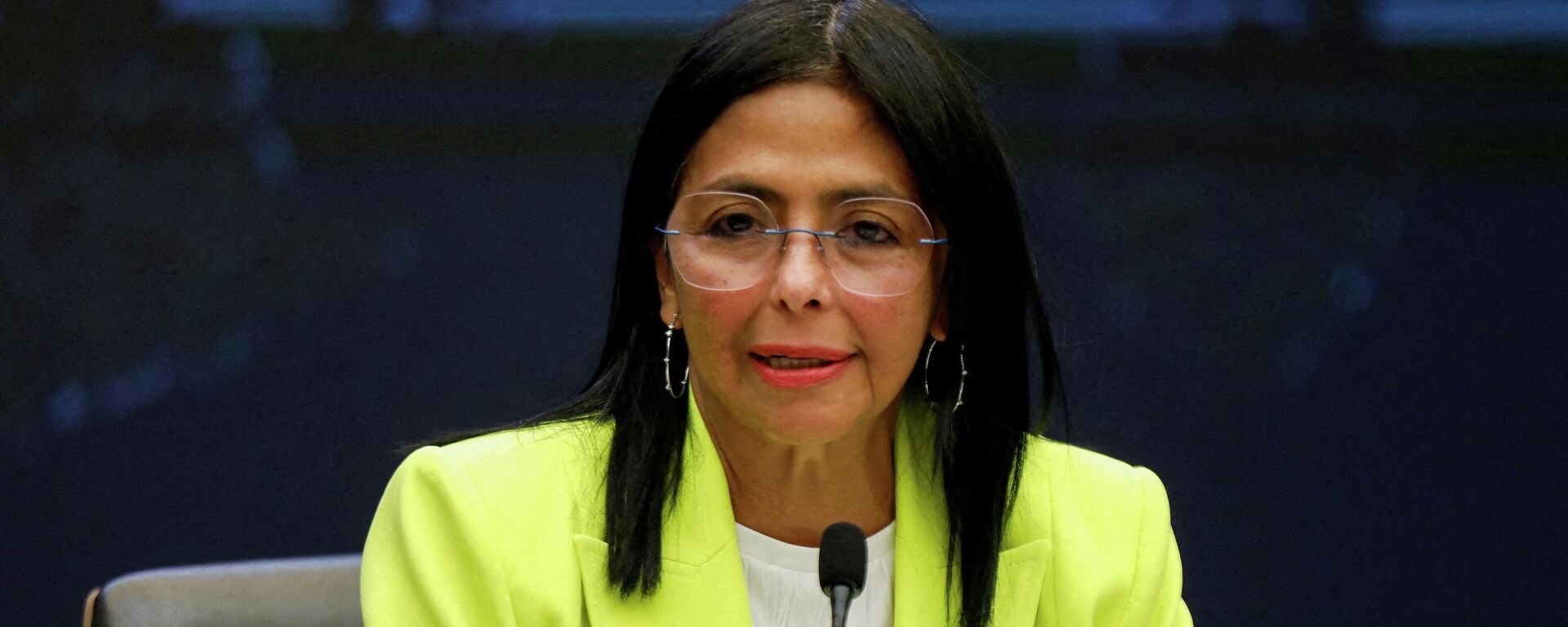 Выконваючы абавязкі прэзідэнта Венесуэлы Дэлсі Радрыгес - Sputnik Беларусь, 1920, 05.01.2026