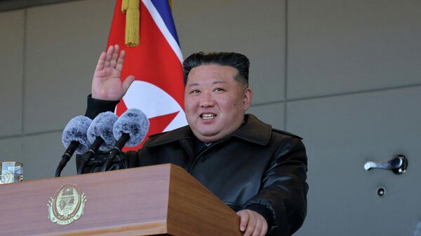 Лидер КНДР Ким Чен Ын, архивное фото - Sputnik Беларусь