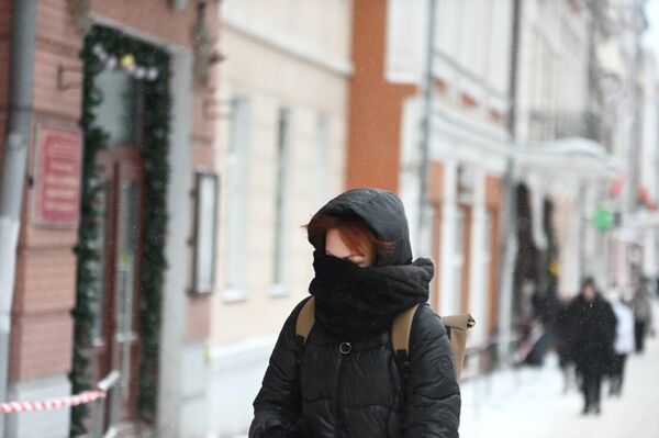 Снегопад в Гомеле - Sputnik Беларусь