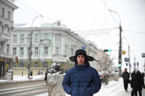 Снегопад в Гомеле - Sputnik Беларусь