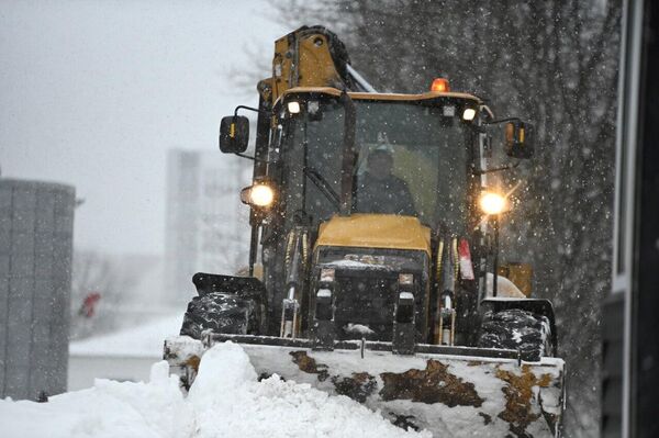 Снегопад в Гомеле - Sputnik Беларусь