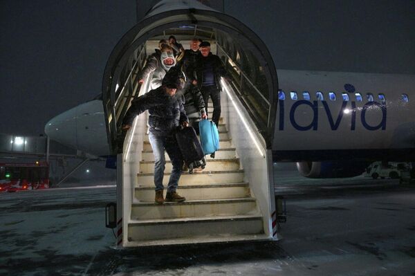 Борт Белавиа прибыл из Тель-Авива в Минск после 4-летнего перерыва полетов - Sputnik Беларусь