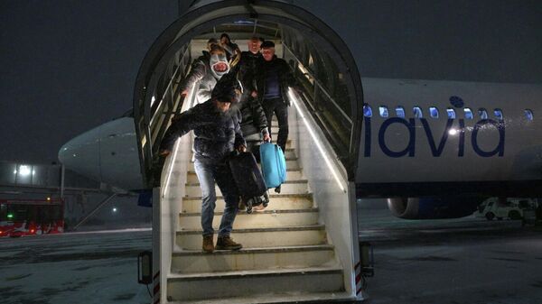 Борт Белавиа прибыл из Тель-Авива в Минск после 4-летнего перерыва полетов - Sputnik Беларусь