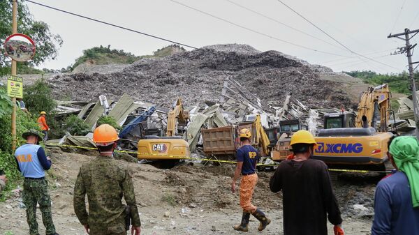 Инцидент на мусорном полигоне на Филиппинах - Sputnik Беларусь