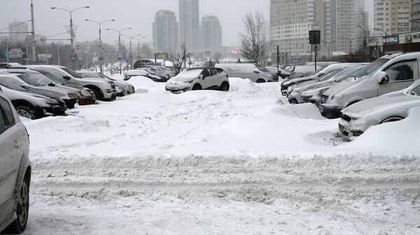 Снег в Минске - Sputnik Беларусь