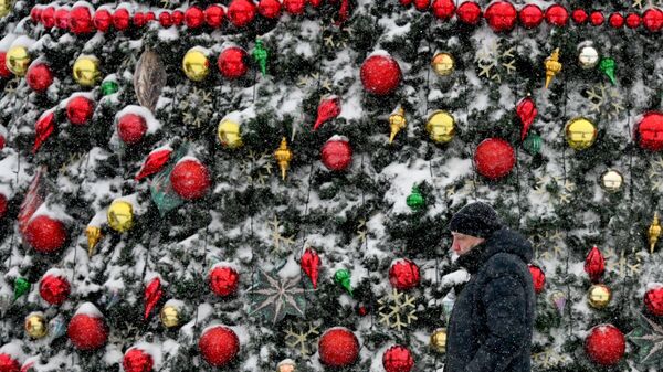 Снег в Минске - Sputnik Беларусь