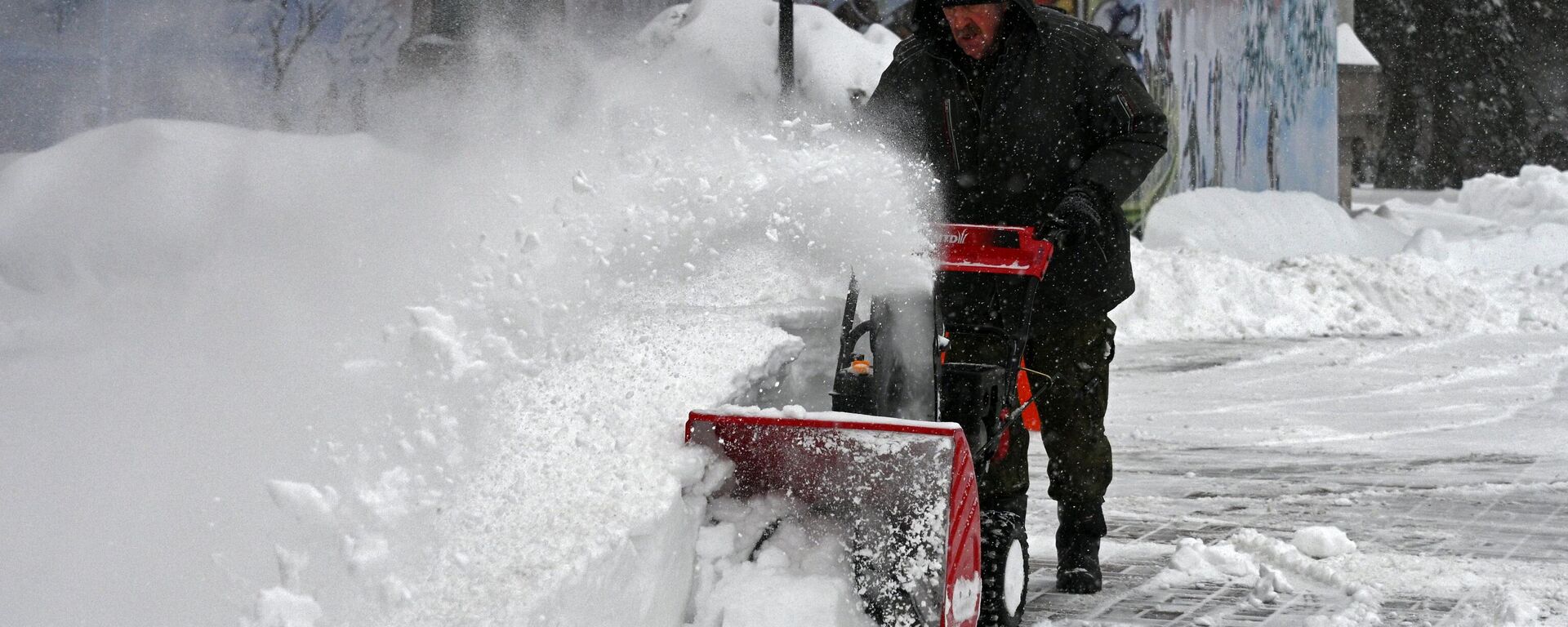 Снег в Мінску - Sputnik Беларусь, 1920, 09.01.2026